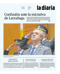 Tapa de la diaria del jueves 18 de junio de 2020