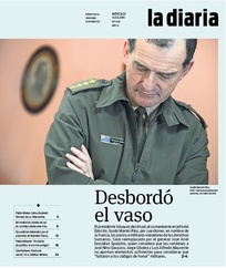 Tapa de la diaria del miércoles 13 de marzo de 2019