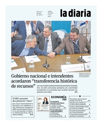 Tapa de la diaria del jueves 31 de julio de 2025