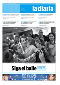 Tapa de la diaria del viernes 31 de octubre de 2014