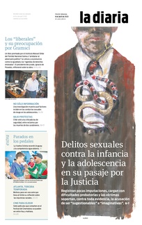 Tapa de la diaria del sábado 8 de abril de 2023