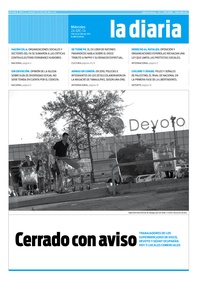 Tapa de la diaria del miércoles 24 de diciembre de 2014
