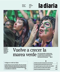 Tapa de la diaria del jueves 20 de febrero de 2020
