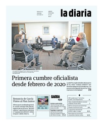 Tapa de la diaria del jueves 22 de abril de 2021