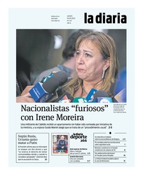 Tapa de la diaria del jueves 4 de mayo de 2023