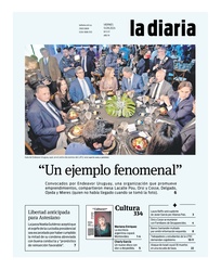 Tapa de la diaria del viernes 13 de septiembre de 2024