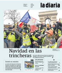 Tapa de la diaria del lunes 10 de diciembre de 2018