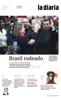 Tapa de la diaria del sábado 15 de julio de 2017