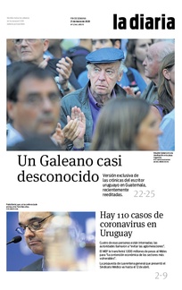 Tapa de la diaria del sábado 21 de marzo de 2020
