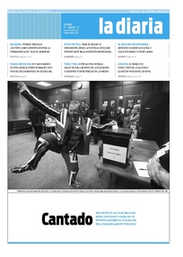 Tapa de la diaria del lunes 11 de marzo de 2013