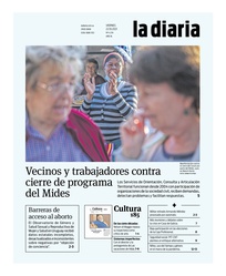 Tapa de la diaria del viernes 22 de octubre de 2021