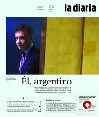 Tapa de la diaria del martes 27 de noviembre de 2018