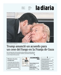 Tapa de la diaria del jueves 9 de octubre de 2025