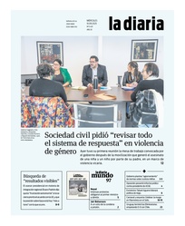 Tapa de la diaria del miércoles 10 de septiembre de 2025