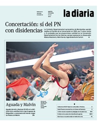 Tapa de la diaria del martes 7 de mayo de 2019