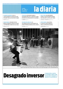 Tapa de la diaria del jueves 5 de abril de 2012