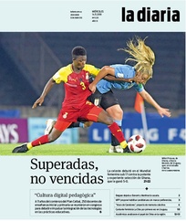 Tapa de la diaria del miércoles 14 de noviembre de 2018