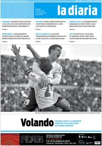 Tapa de la diaria del lunes 5 de octubre de 2015