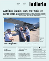 Tapa de la diaria del miércoles 27 de enero de 2021