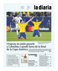 Tapa de la diaria del jueves 11 de julio de 2024