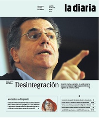 Tapa de la diaria del martes 24 de abril de 2018