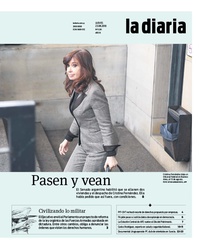 Tapa de la diaria del jueves 23 de agosto de 2018