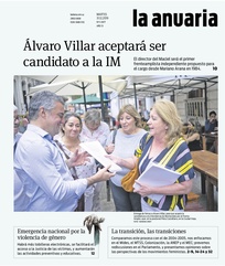 Tapa de la diaria del martes 31 de diciembre de 2019