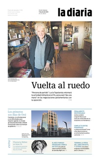 Tapa de la diaria del sábado 7 de junio de 2025