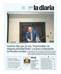 Tapa de la diaria del miércoles 23 de setiembre de 2026