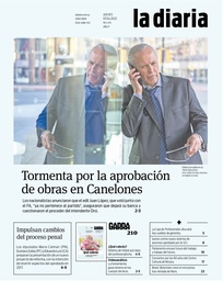 Tapa de la diaria del jueves 7 de abril de 2022