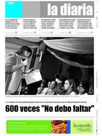 Tapa de la diaria del viernes 29 de febrero de 2008