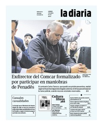 Tapa de la diaria del viernes 13 de octubre de 2023
