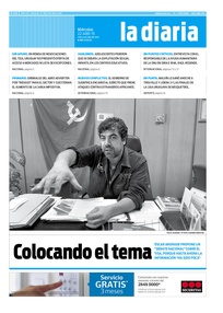 Tapa de la diaria del miércoles 22 de abril de 2015