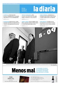 Tapa de la diaria del viernes 20 de agosto de 2010