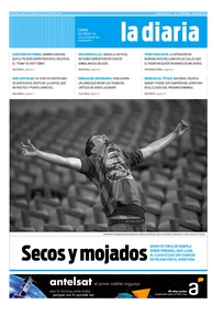 Tapa de la diaria del lunes 3 de noviembre de 2014