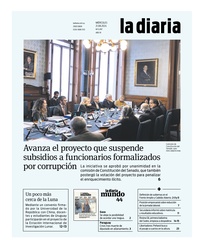 Tapa de la diaria del miércoles 21 de agosto de 2024