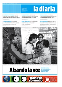 Tapa de la diaria del miércoles 8 de octubre de 2014