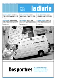 Tapa de la diaria del miércoles 23 de diciembre de 2009