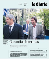 Tapa de la diaria del martes 7 de agosto de 2018