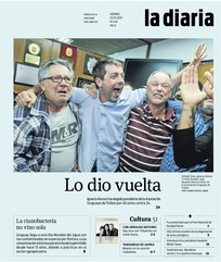Tapa de la diaria del viernes 22 de marzo de 2019