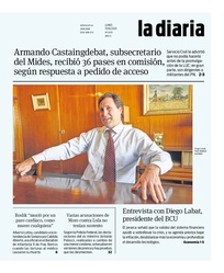 Tapa de la diaria del lunes 17 de agosto de 2020