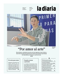 Tapa de la diaria del martes 12 de abril de 2022