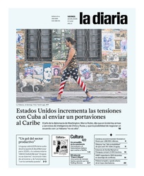 Tapa de la diaria del viernes 22 de mayo de 2026