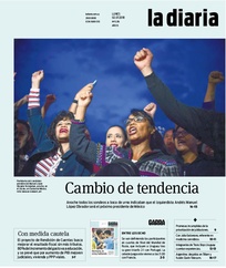Tapa de la diaria del lunes 2 de julio de 2018