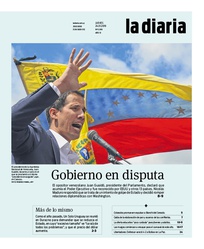 Tapa de la diaria del jueves 24 de enero de 2019