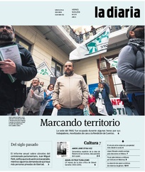 Tapa de la diaria del viernes 18 de mayo de 2018