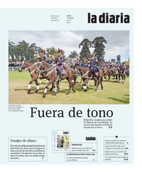 Tapa de la diaria del lunes 17 de septiembre de 2018