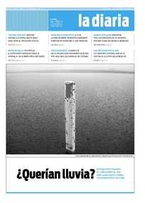 Tapa de la diaria del lunes 6 de febrero de 2012