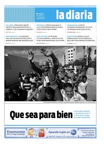 Tapa de la diaria del miércoles 19 de octubre de 2011