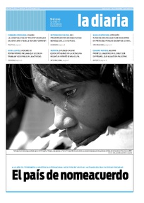 Tapa de la diaria del miércoles 12 de enero de 2011